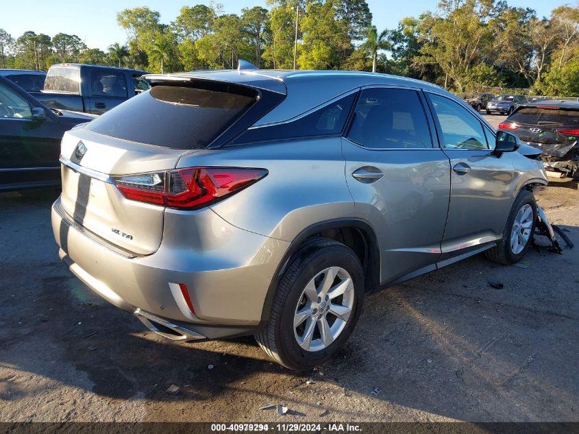 VIN 2T2BZMCAXHC126857 2017 Lexus RX, 350 no.4