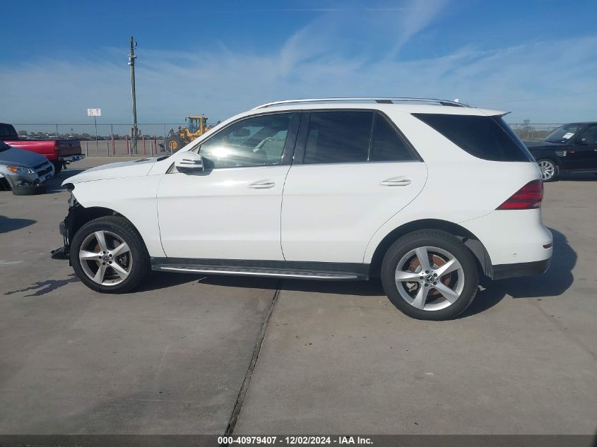 2018 Mercedes-Benz Gle 350 VIN: 4JGDA5JB1JB031500 Lot: 40979407