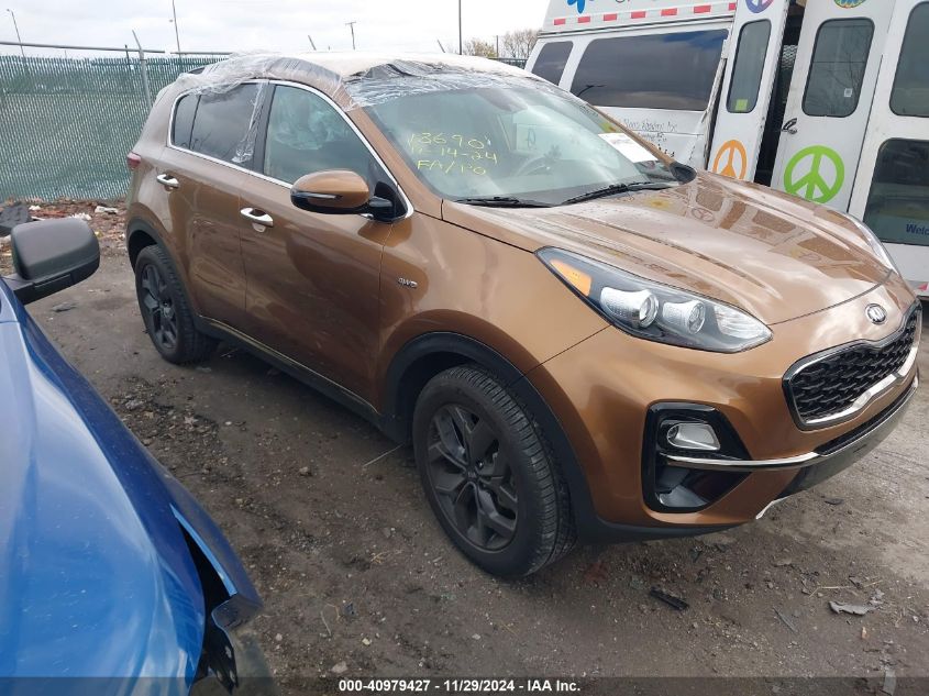 VIN KNDP6CAC2L7722444 2020 KIA Sportage, S no.1