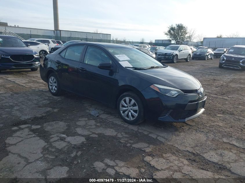 VIN 2T1BURHE6FC471442 2015 Toyota Corolla, LE no.1