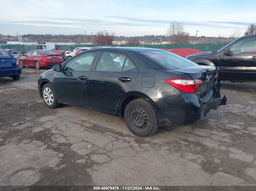 VIN 2T1BURHE6FC471442 2015 Toyota Corolla, LE no.3