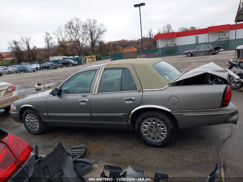 2003 Mercury Grand Marquis Gs VIN: 2MEFM74W13X672224 Lot: 40979503