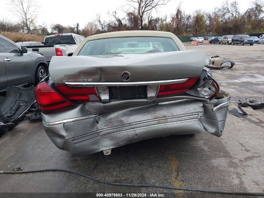 2003 Mercury Grand Marquis Gs VIN: 2MEFM74W13X672224 Lot: 40979503