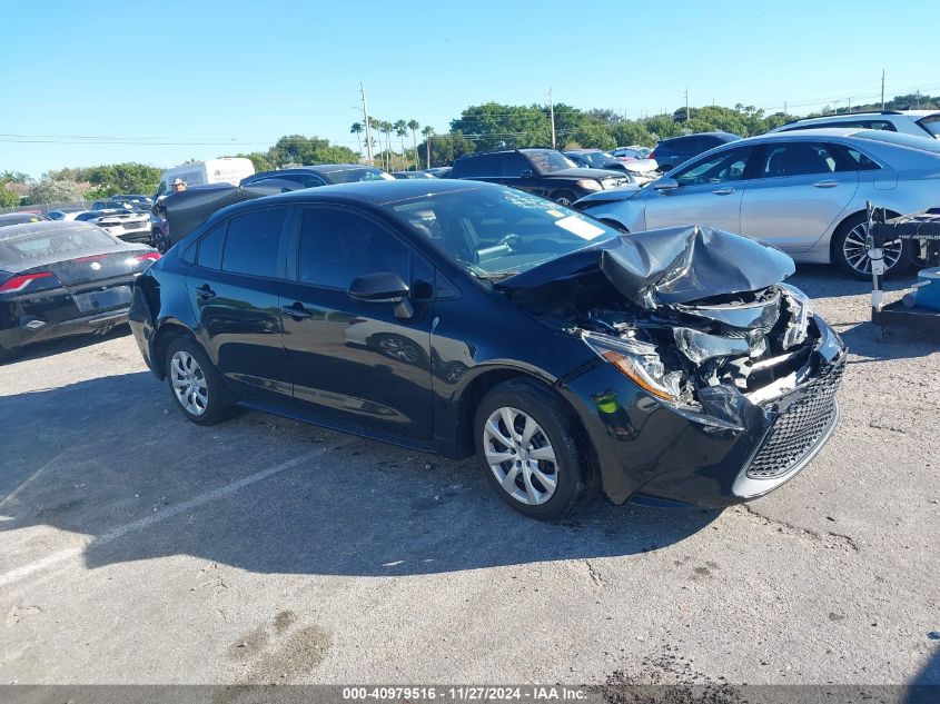 VIN 5YFEPMAE4MP255071 2021 Toyota Corolla, LE no.1