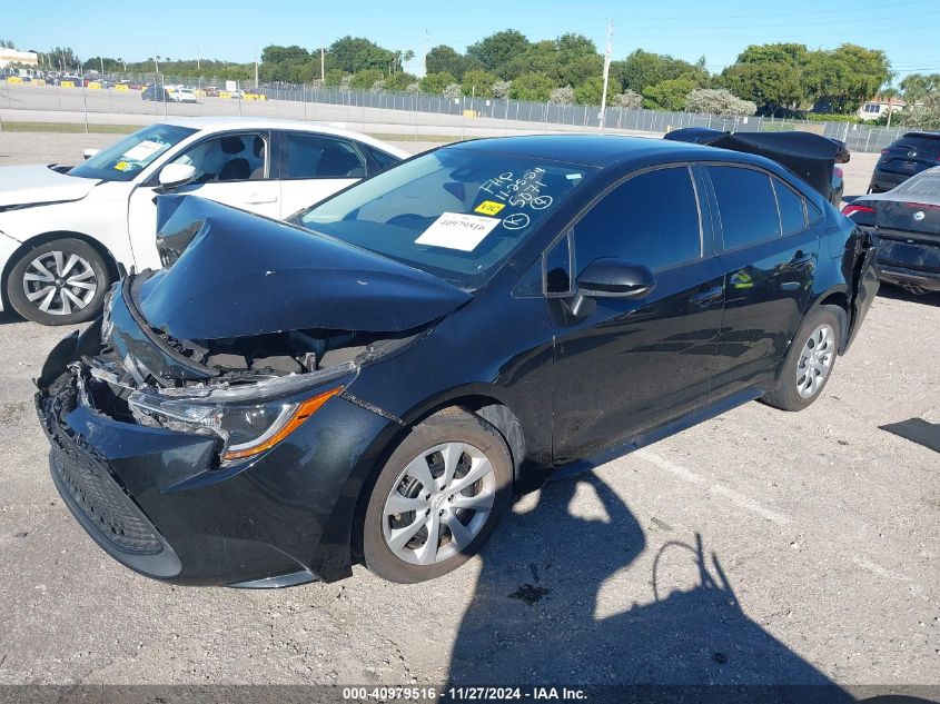 VIN 5YFEPMAE4MP255071 2021 Toyota Corolla, LE no.2