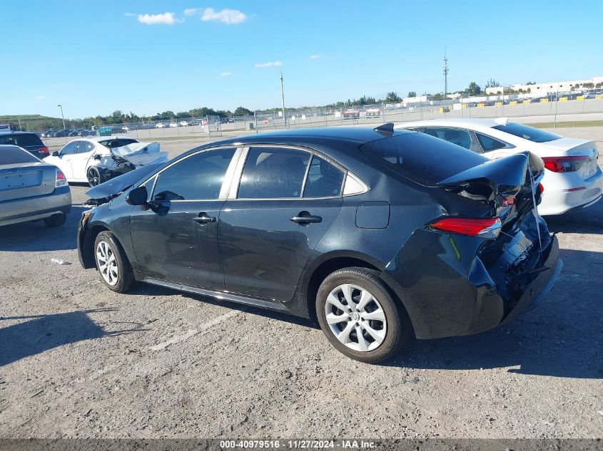 VIN 5YFEPMAE4MP255071 2021 Toyota Corolla, LE no.3