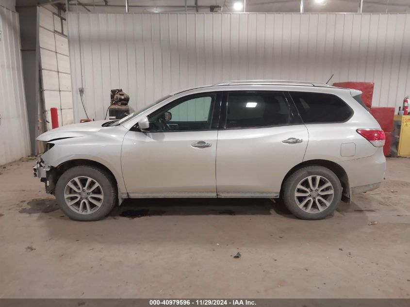 2016 Nissan Pathfinder Sv VIN: 5N1AR2MM6GC656825 Lot: 40979596