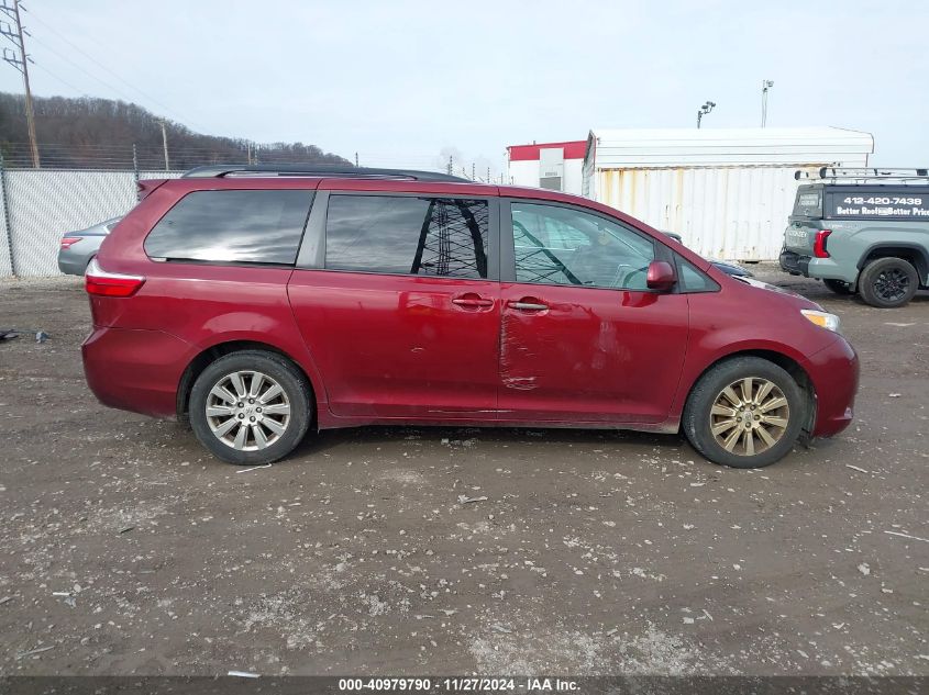 VIN 5TDJK3DC0FS097288 2015 TOYOTA SIENNA no.14