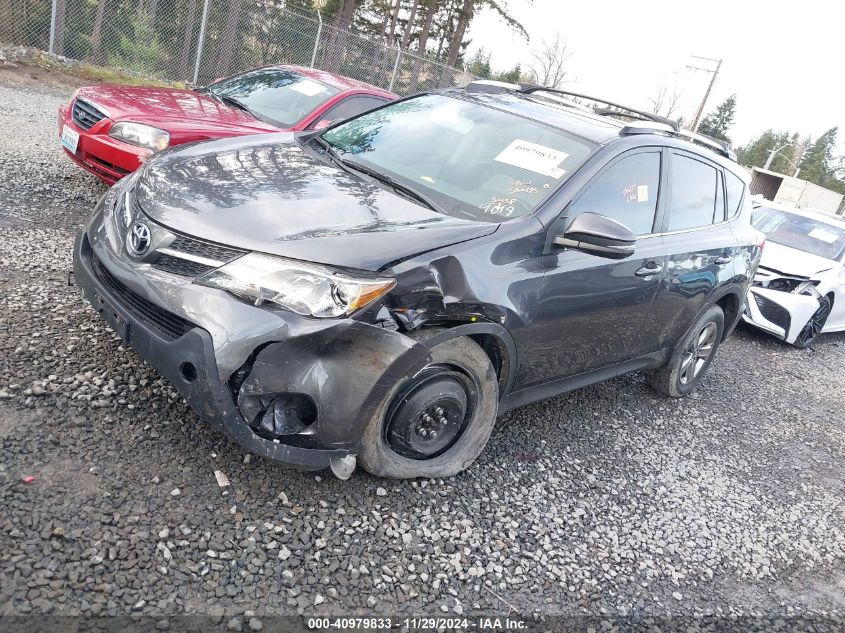 VIN JTMRFREV1FJ039018 2015 Toyota RAV4, Xle no.2