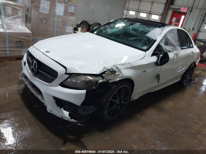 VIN 55SWF6EB8JU258208 2018 MERCEDES-BENZ AMG C 43 no.2