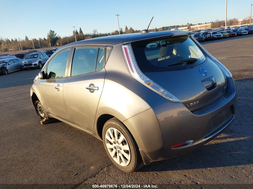 2015 NISSAN LEAF S - 1N4AZ0CP7FC323560