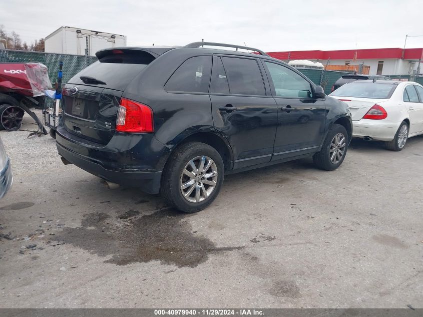 VIN 2FMDK4JCXEBB06033 2014 FORD EDGE no.4