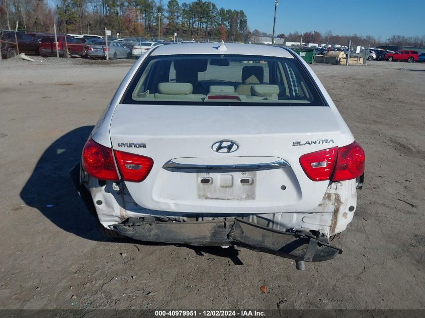 2010 Hyundai Elantra Gls VIN: KMHDU4AD8AU181806 Lot: 40979951