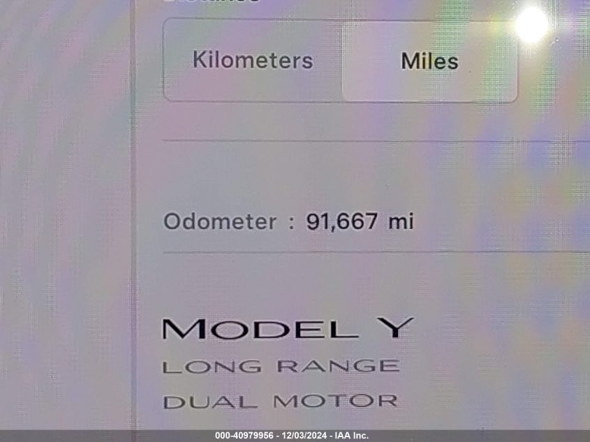 2020 Tesla Model Y Long Range Dual Motor All-Wheel Drive/Performance Dual Motor All-Wheel Drive VIN: 5YJYGDEF6LF000545 Lot: 40979956