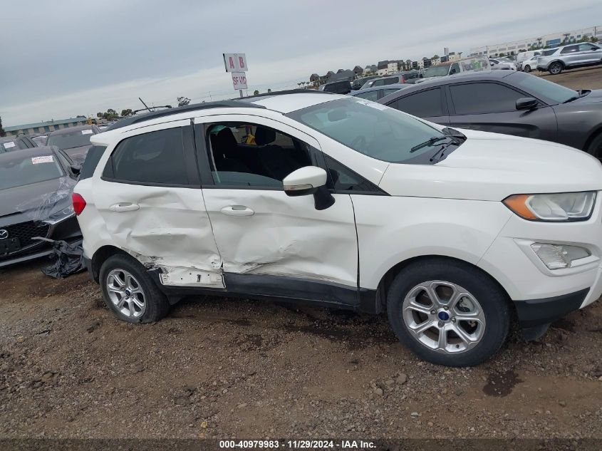 2018 Ford Ecosport Se VIN: MAJ3P1TE5JC199414 Lot: 40979983