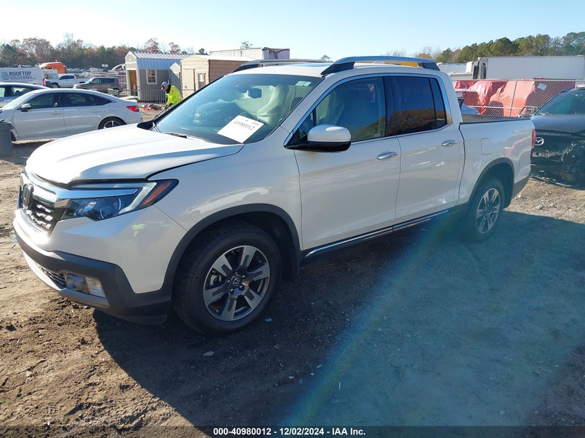 Vin: 5fpyk3f75jb007992, lot: 41469828, honda ridgeline rtl-e 20182