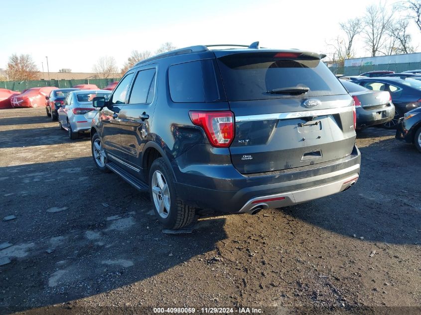 VIN 1FM5K8D86HGA91529 2017 FORD EXPLORER no.3