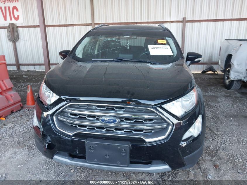 2020 Ford Ecosport Titanium VIN: MAJ6S3KL9LC316129 Lot: 40980088