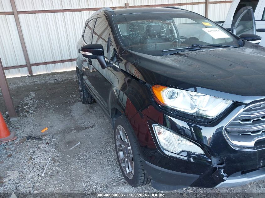 2020 Ford Ecosport Titanium VIN: MAJ6S3KL9LC316129 Lot: 40980088