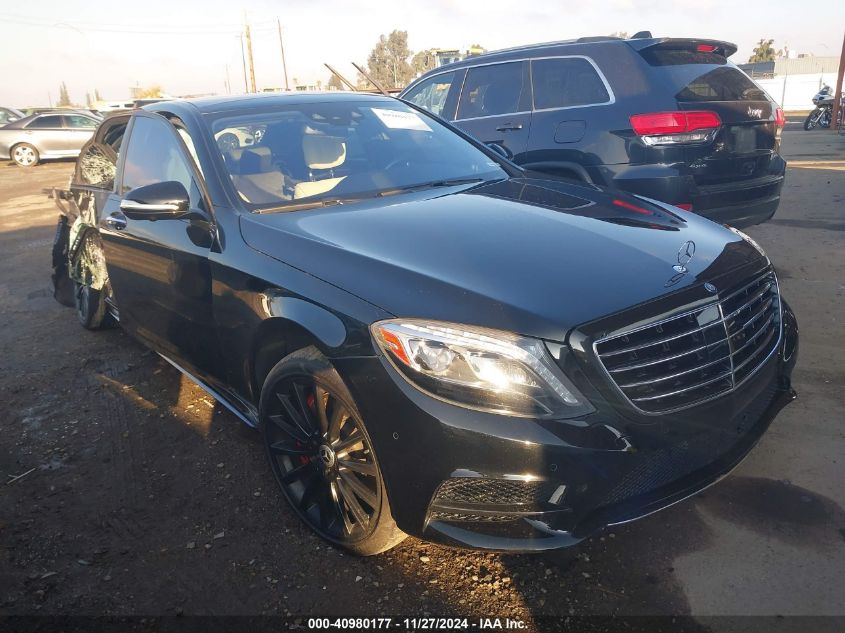 VIN WDDUG8CB7FA090877 2015 Mercedes-Benz S 550 no.1