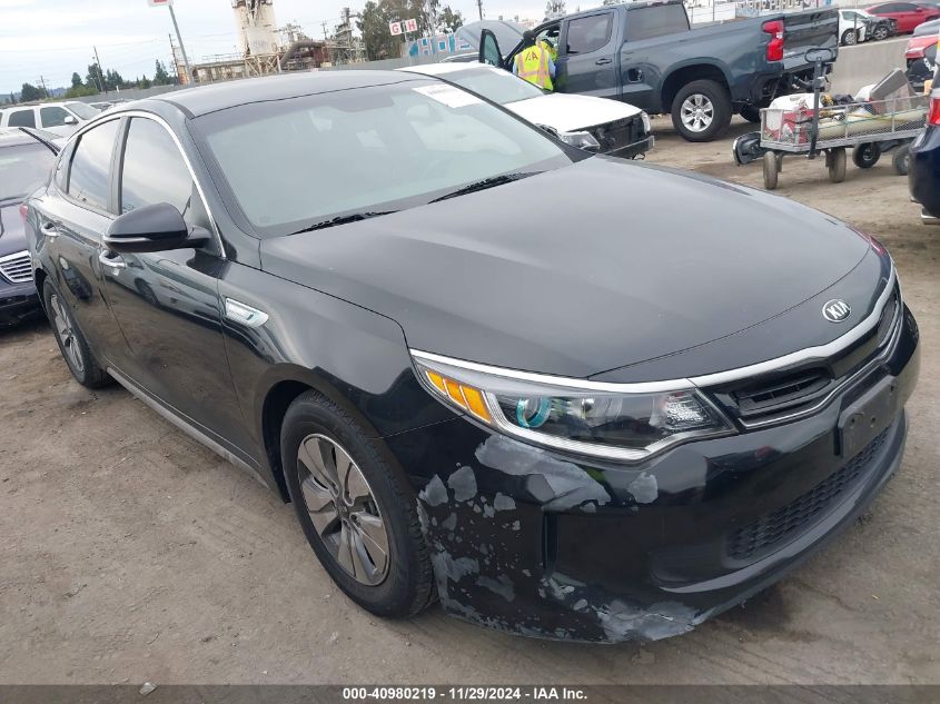 2017 KIA OPTIMA HYBRID