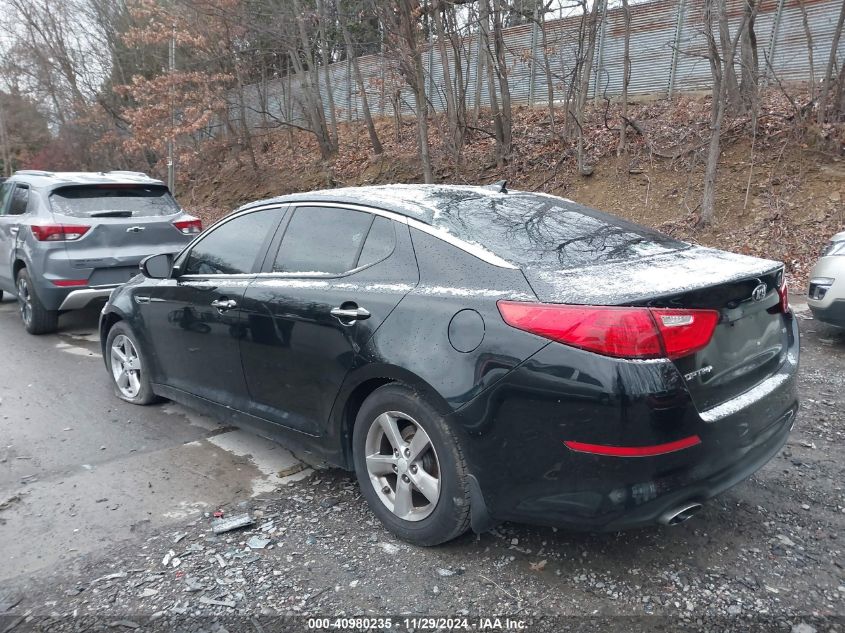 VIN 5XXGM4A70FG364366 2015 KIA OPTIMA no.3