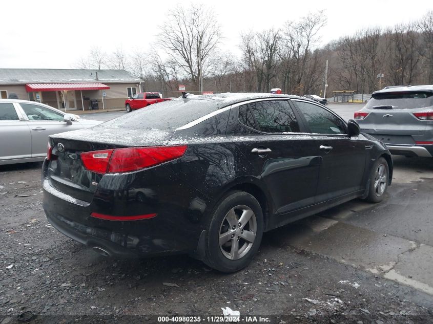 VIN 5XXGM4A70FG364366 2015 KIA OPTIMA no.4