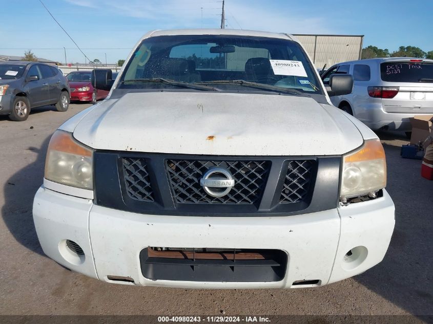 2010 Nissan Titan Xe VIN: 1N6BA0CH1AN312613 Lot: 40980243