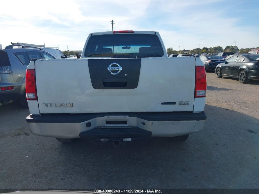 2010 Nissan Titan Xe VIN: 1N6BA0CH1AN312613 Lot: 40980243