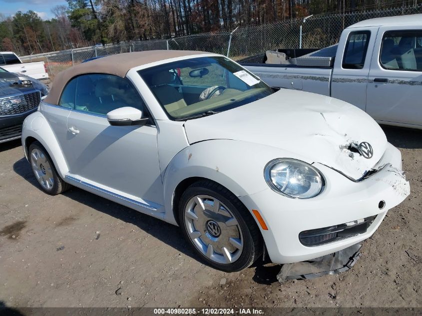 VIN 3VW5P7AT3EM801090 2014 VOLKSWAGEN BEETLE no.1