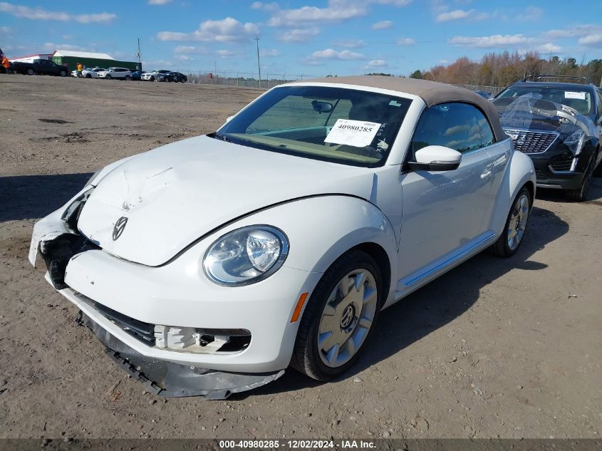 VIN 3VW5P7AT3EM801090 2014 VOLKSWAGEN BEETLE no.2