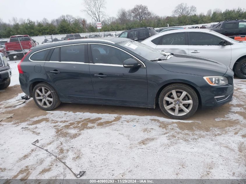 2016 Volvo V60 T5 Drive-E Premier VIN: YV140MEK9G1301156 Lot: 40980293