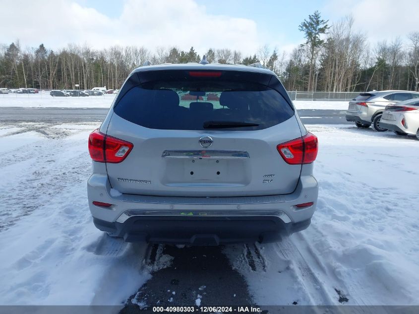 2020 Nissan Pathfinder Sv 4Wd VIN: 5N1DR2BM3LC632282 Lot: 40980303