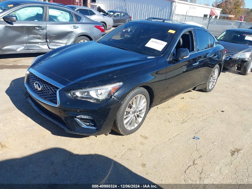 VIN JN1EV7BP7MM702229 2021 INFINITI Q50 no.2