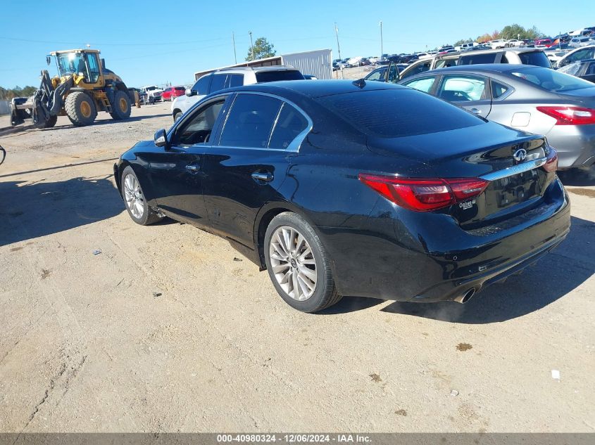 VIN JN1EV7BP7MM702229 2021 INFINITI Q50 no.3