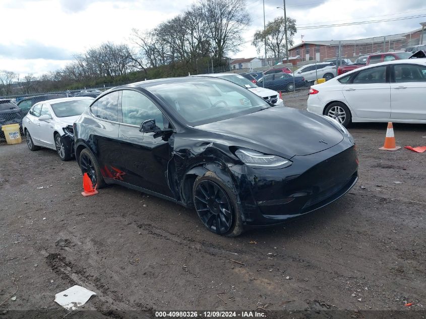 2021 Tesla Model Y Long Range Dual Motor All-Wheel Drive VIN: 5YJYGDEE3MF297248 Lot: 40980326