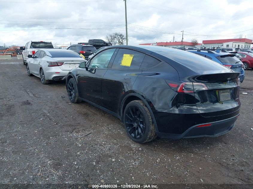 2021 Tesla Model Y Long Range Dual Motor All-Wheel Drive VIN: 5YJYGDEE3MF297248 Lot: 40980326