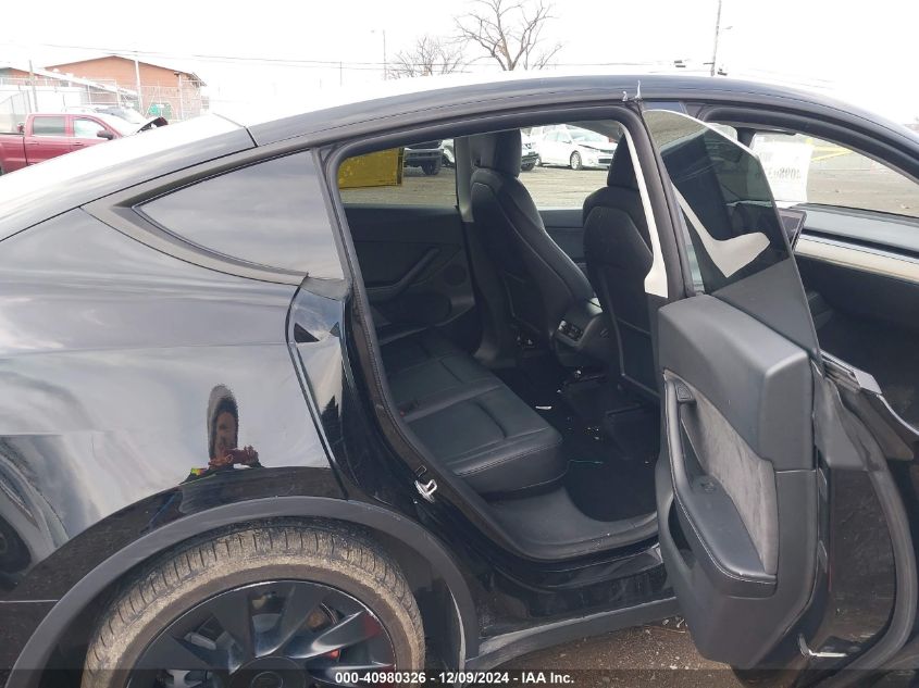 2021 Tesla Model Y Long Range Dual Motor All-Wheel Drive VIN: 5YJYGDEE3MF297248 Lot: 40980326