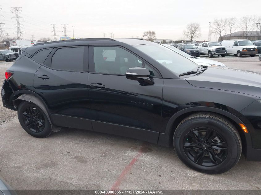 2021 Chevrolet Blazer Awd 3Lt VIN: 3GNKBJRS4MS506742 Lot: 40980355