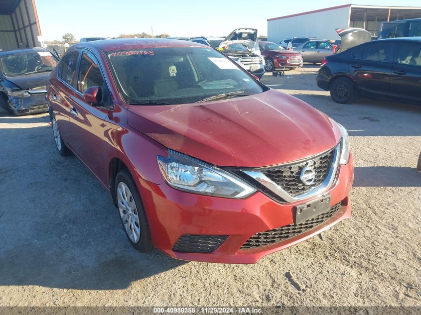 2016 NISSAN SENTRA SV - 3N1AB7AP3GY224210