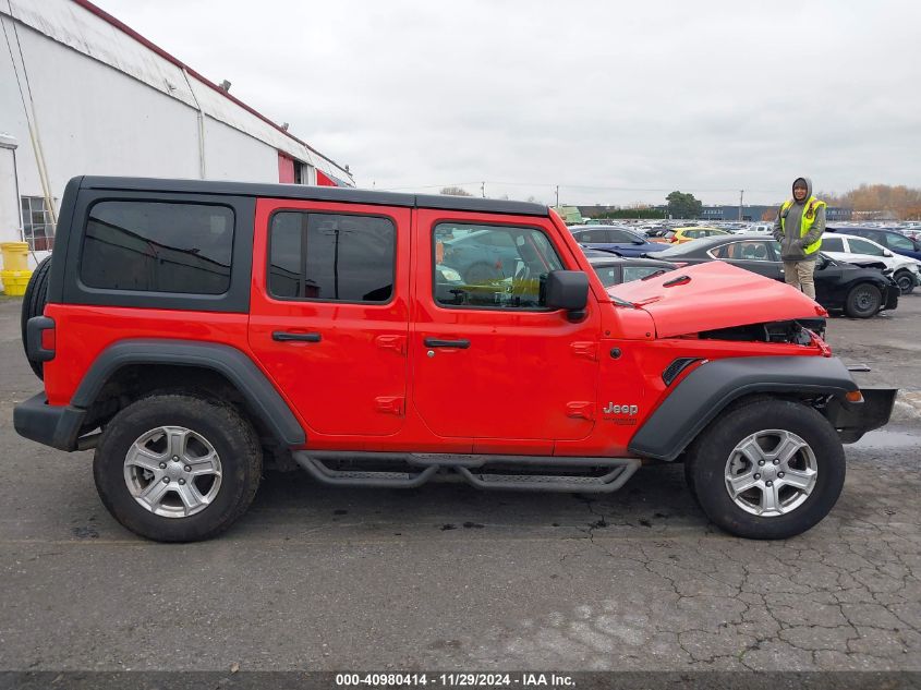 2021 Jeep Wrangler Unlimited Sport S 4X4 VIN: 1C4HJXDN1MW531032 Lot: 40980414