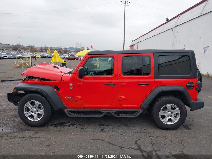 2021 Jeep Wrangler Unlimited Sport S 4X4 VIN: 1C4HJXDN1MW531032 Lot: 40980414