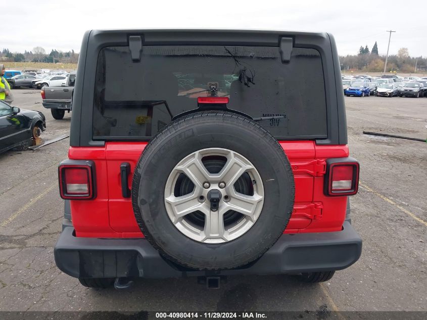 2021 Jeep Wrangler Unlimited Sport S 4X4 VIN: 1C4HJXDN1MW531032 Lot: 40980414