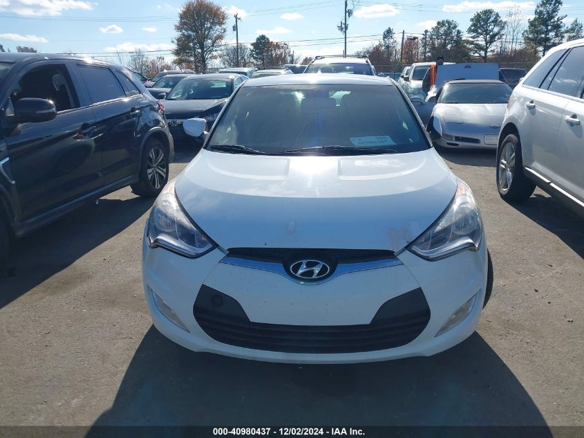 2017 Hyundai Veloster VIN: KMHTC6AD1HU307184 Lot: 40980437