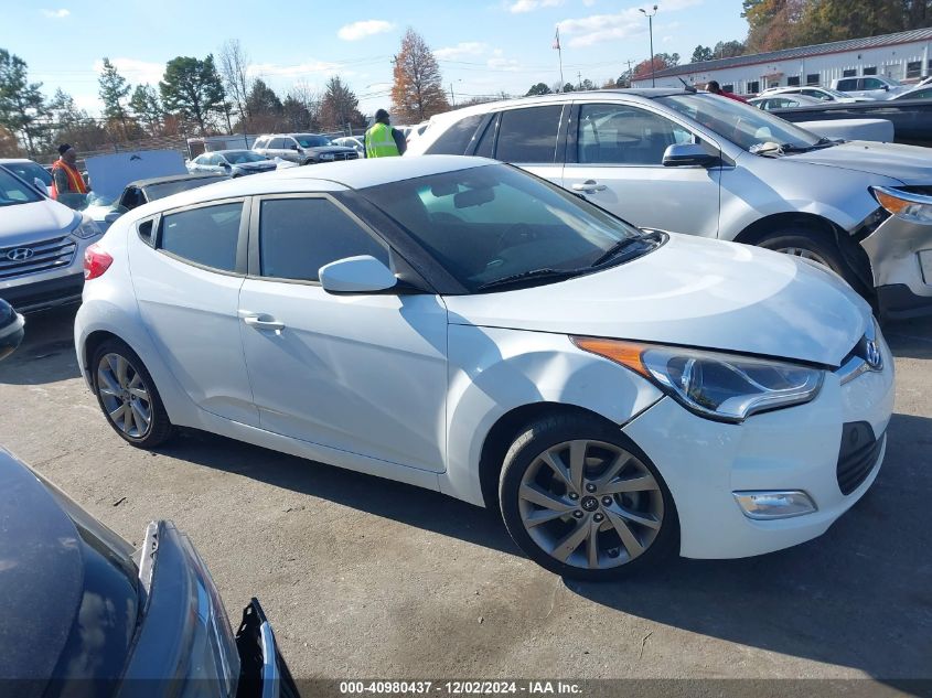 2017 Hyundai Veloster VIN: KMHTC6AD1HU307184 Lot: 40980437