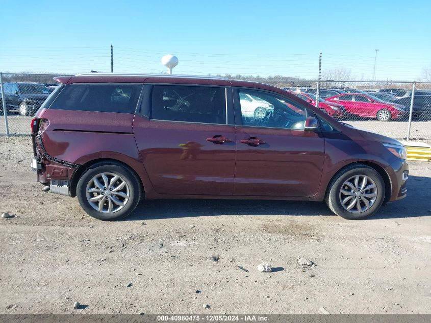 2019 Kia Sedona Ex VIN: KNDMB5C11K6533729 Lot: 40980475