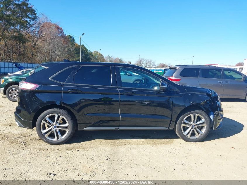 VIN 2FMPK4AP9HBB20767 2017 Ford Edge, Sport no.13