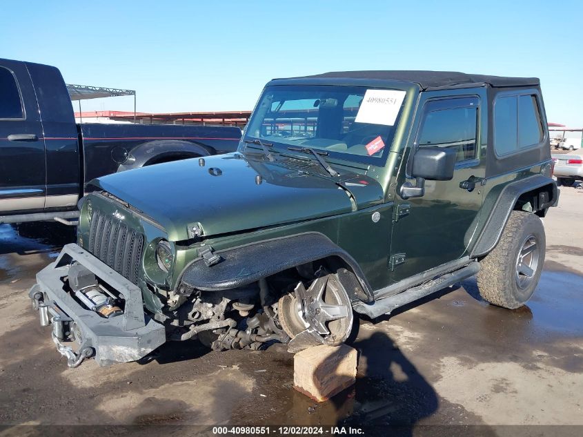 2009 Jeep Wrangler X VIN: 1J4FA24149L732224 Lot: 40980551