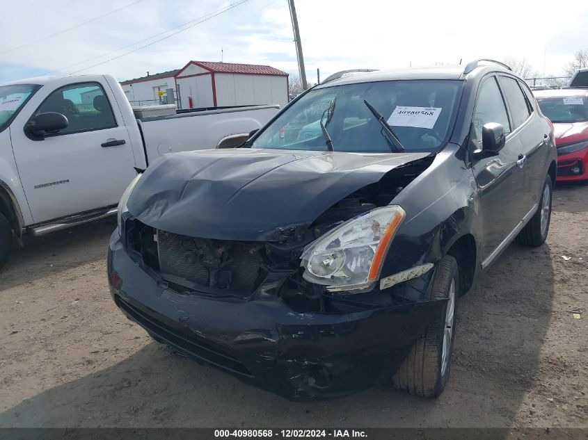 VIN JN8AS5MV0DW101449 2013 Nissan Rogue, SV no.6