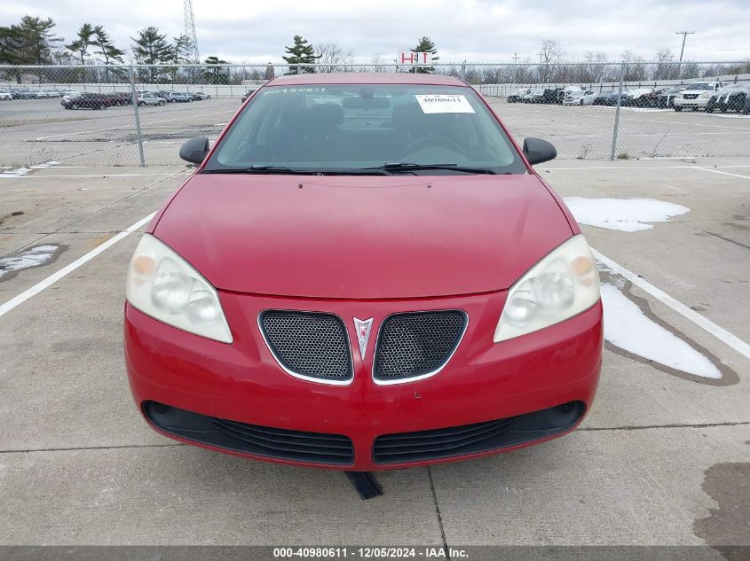 2007 Pontiac G6 VIN: 1G2ZG58B474237751 Lot: 40980611